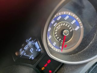 2013 Hyundai Elantra GLS - Interior Dashboard With Vehicle Running Image